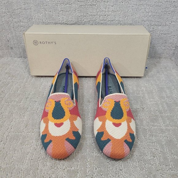 Rothy's The Loafer Moroccan Amber Slip On Shoes Womens Size 7 - Picture 3 of 11